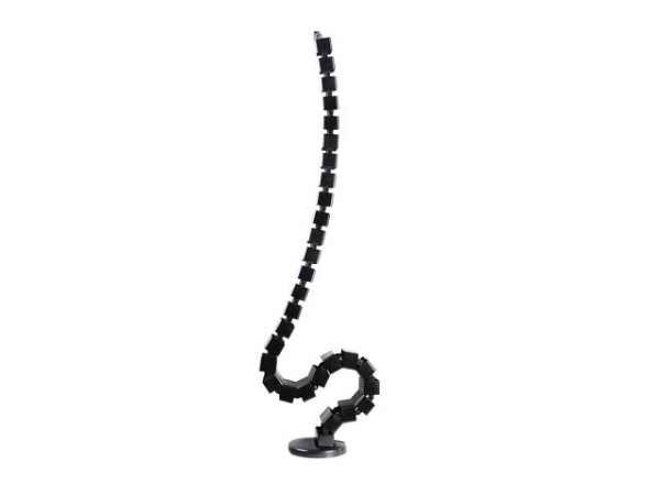 Кабель-канал вертикальный гибкий, черный ION CS-13B