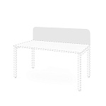 Экран ДСП 158 см Тур / Tour LINK B 158 W3W3 L(9003)