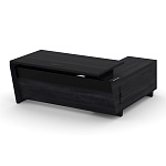 Стол руководителя с опорной тумбой, левый c розеточным блоком Корнер / Corner COR.SRT-18.E-2(L) 