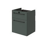 Модуль с 2-мя ящиками, высокий и низкий. Сенсорный электронный замок в верхнем ящике. GREENWOOD G-932