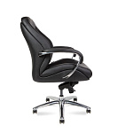 Кресло руководителя Porsche LB F281 black leather Натуральная кожа 
