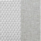 Белая сетка-серая ткань