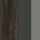 Дуб мали-антрацит-серый