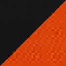 Черная-оранжевая ткань